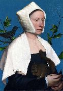 Hans holbein the younger Lady with a Squirrel USA oil painting artist
